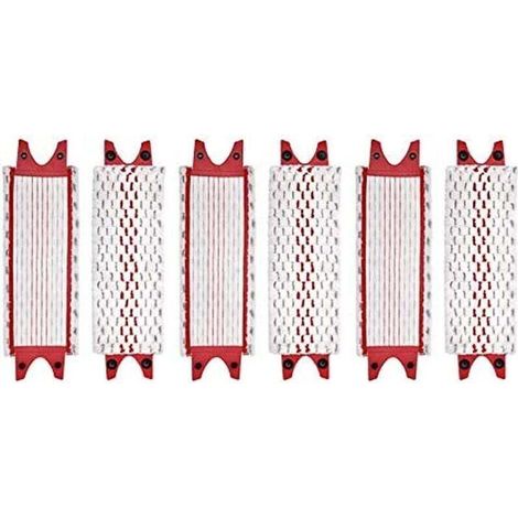 Lot de 6 serpillières de rechange en microfibre pour serpillère Vileda Ultramax (1/4)