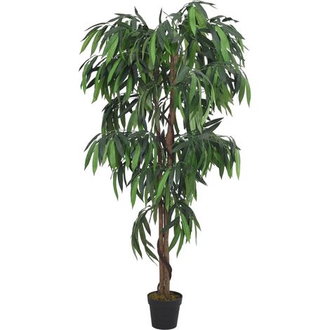 Künstlicher Mangobaum 450 Blätter 120 cm grün