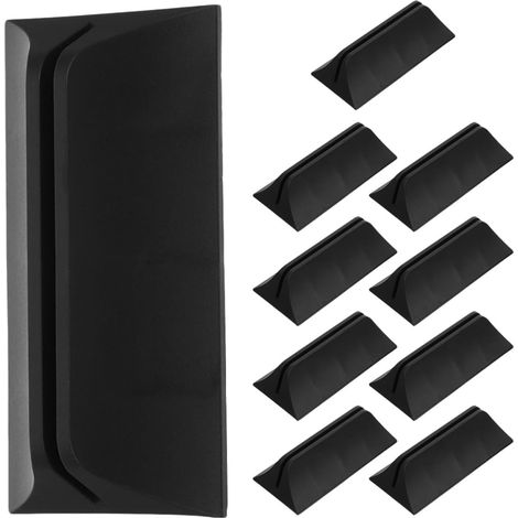 MAGICLULU Pinces de séparation bureau réglables noires, base en (1/5)