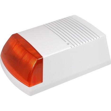 Falsche Alarm Sirene Mac Lean Gelb 280 mm x 200 mm