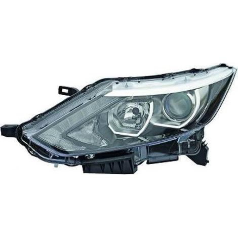 Phare avant gauche H7/H11/Led Nissan Qashqai 2 phase 1 2014-2017