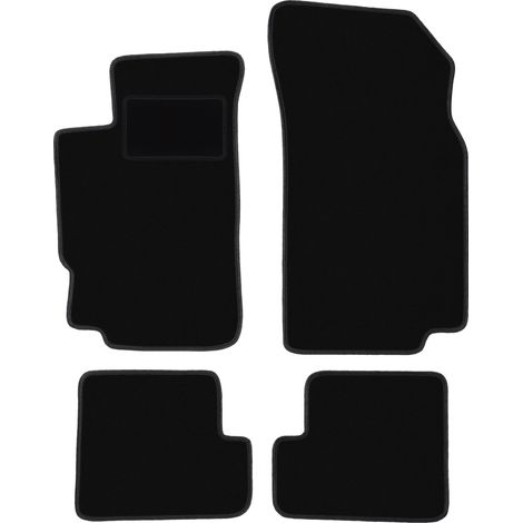 Tapis en velours noir pour : Peugeot 406 coupé (1995-2004) (1/5)
