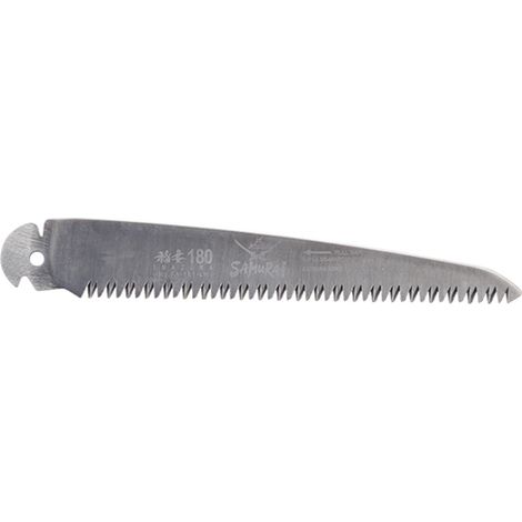 Lama di ricambio Samurai per segaccio serramanico con chiusura a pulsante 18 cm