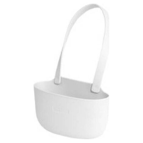 Soporte de silicona para esponja de fregadero, jabonera fácil de usar, instalación desechable, estante de almacenamiento para fregadero, 2 unidades, blanco (1/3)