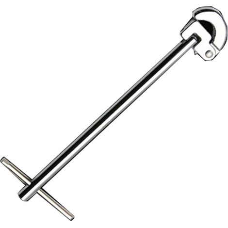 Clé à tube pivotante 180° multifonction, tête rotative pour plomberie, robinet salle de bain cuisine, outil polyvalent (1/5)