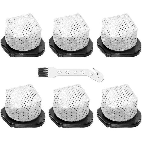 Filtres de rechange pour bac à poussière compatibles avec les aspirateurs à main sans fil Shark SV75, SV70 et SV726. Accessoires inclus. (1/5)