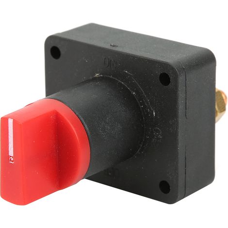 Interrupteur coupe-batterie 300 A pour voiture, camion, bateau ou poids lourd (1/5)