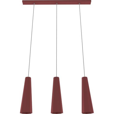 OTTO LÁMPARA DE TECHO X3 MONOCOLOR MATE (1/2)
