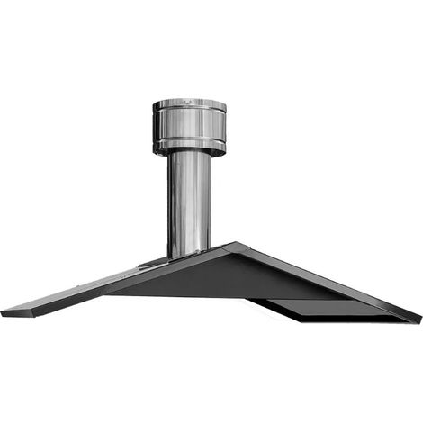 Kit conversione forno da incasso a esterno per forni Rossofuoco - Serie 65, tetto Acciaio Inox