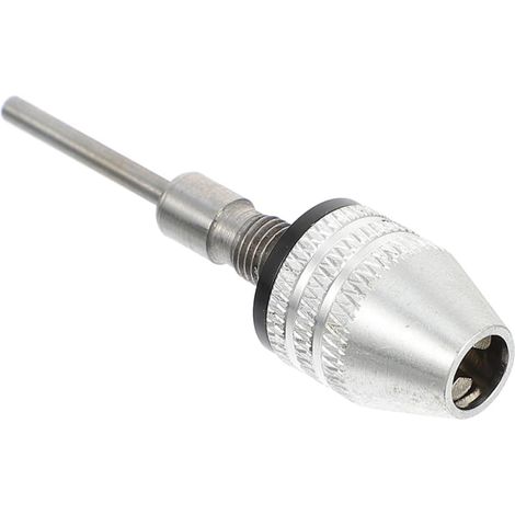 Adaptateur de Mandrin 3mm en Alliage D'aluminium pour Mini Perceuse Électrique, Facile à Utiliser Arbre Rond et Verrouillage Sécurisé, Accessoire pour Bricolage (1/5)