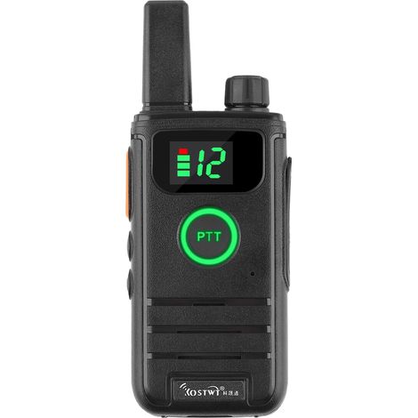 2PCS Talkie-walkie, 6800mAh, écran LCD, réduction de bruit, lumière LED, extérieur (1/5)
