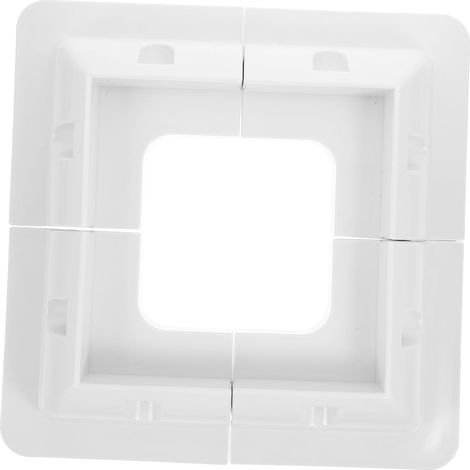 Supports en plastique robustes pour panneaux solaires de camping-car (ensemble de 4 pièces) – Base de montage plate, aucun perçage requis, installation facile. (1/5)