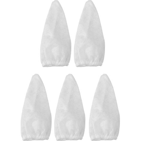 5 Pièces Sac Filtre à Vide Rechargeable en Fibre Polyester pour Nettoyeur de Piscine (1/5)