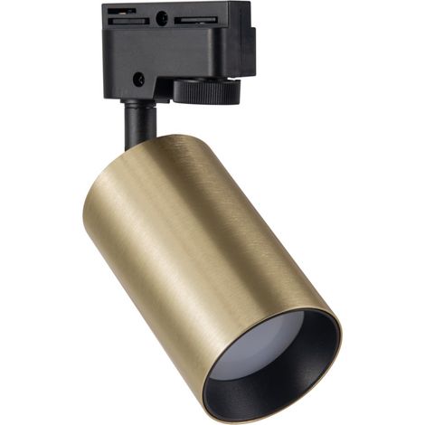 Faretto binario monofase oro/nero GU10 Polux Maribel (1/4)