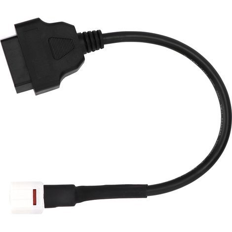 4-poliges OBD2-Fehlercode-Lesegerät, Motorrad-Scanner-Diagnosekabel, geeignet für Yamaha