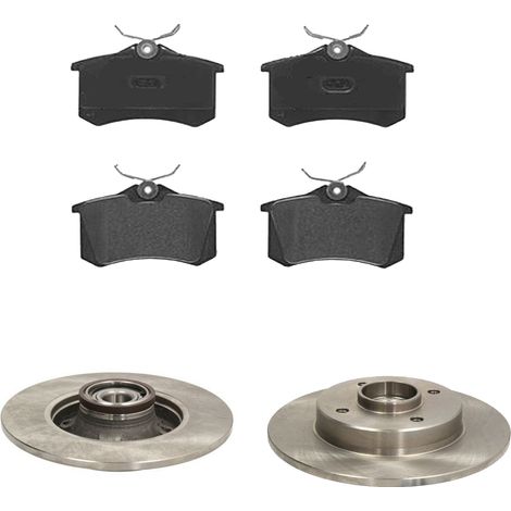KIT FRENI POSTERIORI compatibile con PEUGEOT 2008 (CU) - DISCHI + PASTIGLIE OEM: P 85 020 / 17893 , 17893C /SOSTITUZIONE DIRETTA/BASSA POLVERE/SILENZIOSO (1/5)