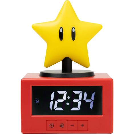 Super Mario - Super Star Icon Alarm Clock