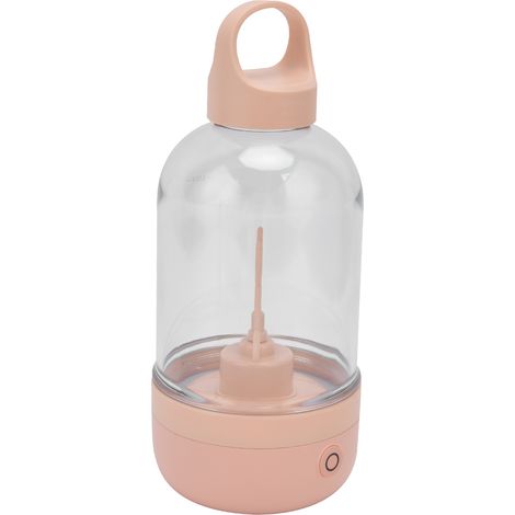 Automatischer Protein-Mixer-Becher, pink, tragbar, USB-aufladbar, elektrischer Shaker, Smoothie- und Milchshake-Becher (1/5)