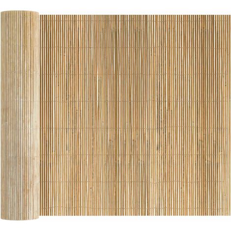 Clôture en bambou vidaXL 400x125 cm