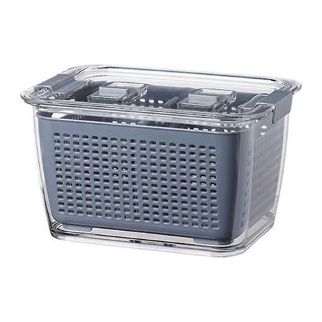 Cucina Pratica, Contenitori Di Grande Capacità Frigorifero Organizzatore Anti-Polvere (1/5)