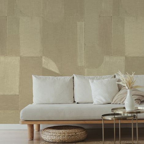 Papier peint panoramique Art Ruby 300 x 280cm Beige