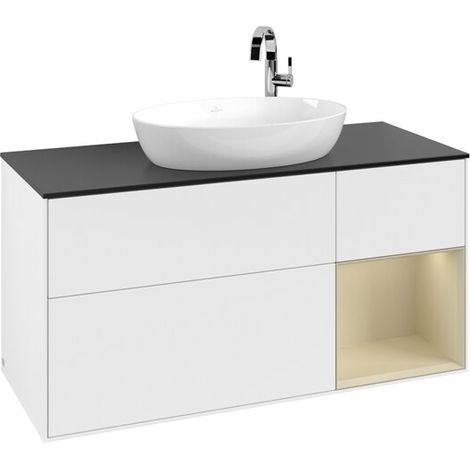 Villeroy & Boch F952HJMT Meuble sous-lavabo Finion F95 (1/3)