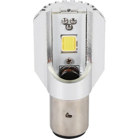 BA20D Moto LED Phare Blub Haut/Bas Faisceau Lumière COB Scooter Tête Lampe (1/5)
