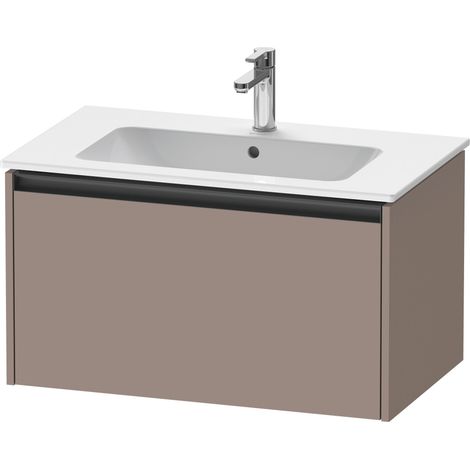 Duravit Ketho.2 bâti-support de lavabo suspendu, 1 tiroir,