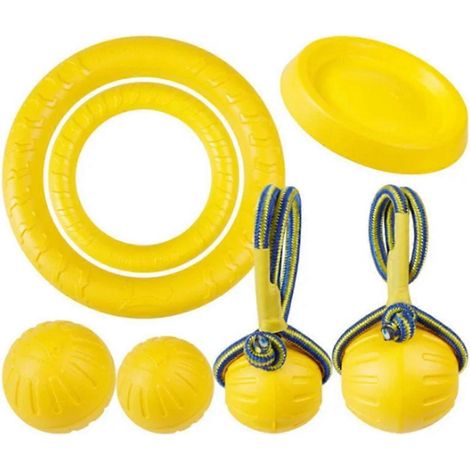 EVA Haustier-Spielball, Hundeschwimmball, Trainingsring für Hunde