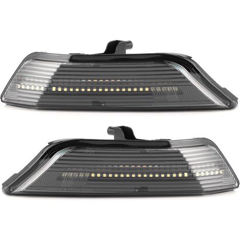 [NIEMALS VERWENDET]  vordere LED-Blinker mit wasserdichten Anzeigen, kompatibel mit Mustang 2015-2017,