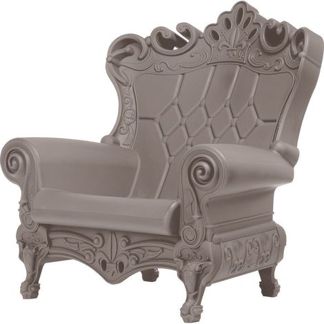 Little Queen of Love  Grigio argilla originale Slide design bambini bimbi baby colorata regina principessa trono moderna salotto sala da pranzo ristorante