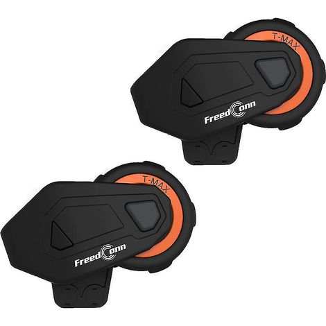T-max Motorradhelm für 6 Personen, 1000 m Reichweite, Bluetooth-Gruppenkommunikation (2er-Pack). (1/5)