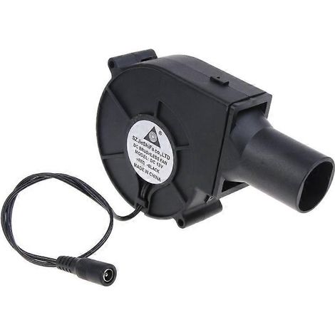 Ventilateur de chauffage d'extérieur pour poêle à bois et feu de camp, idéal pour la cuisson au barbecue. (1/5)