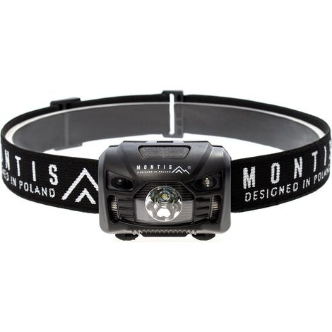 Montis Akumulatorowa latarka nagłowna z sensorem MT001 Negro Linterna con cinta para cabeza LED (1/5)