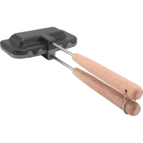 Sandwich moule tarte machine amovible outils de cuisine Fast chauffant fonte Rectangle pour Muffins Pancakes repas (1/5)