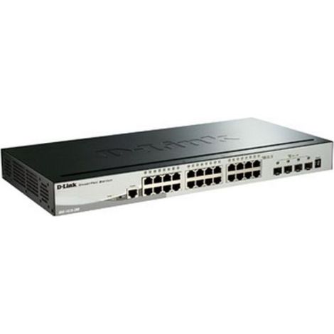 D-Link DGS-1510 Géré L3 Gigabit Ethernet (10/100/1000) Noir (1/4)