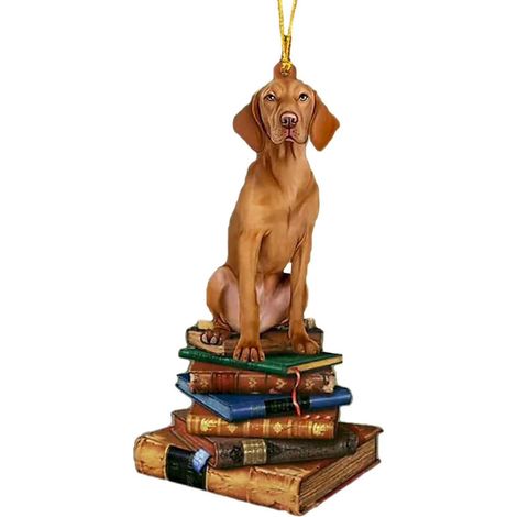 Weihnachtskugel in Hundeform, passend für Weihnachtsbäume, Erinnerungskugel zum Aufhängen für Hochzeitsfeiern, Weihnachtsgeschenk (1/5)