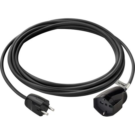 VIMAR - 0P32401 Prolunga 5m 3G1 DE universale nero
