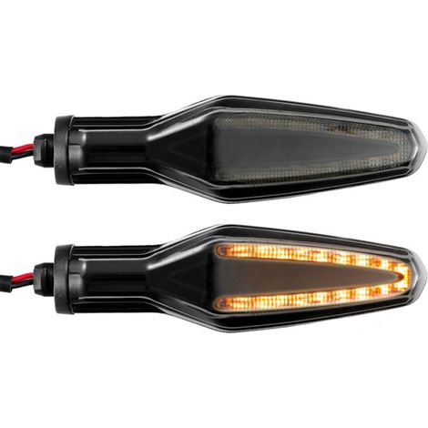 Clignotants étanches pour moto, 12V, 18 LED, compatibles avec R1250GS Adventure, F850GS, R1200GS ADV, S1000R, S1000RR, S1000XR, F750GS, F900R, F900XR, R1200RS et R1250R (2013-2022). (1/5)