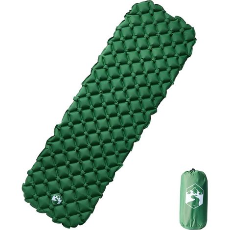 Aufblasbare Isomatte Grün 190x58x6 cm