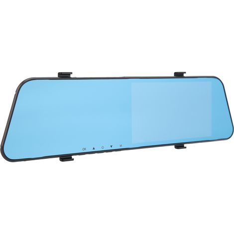 Caméra de voiture DVR 5,5 pouces, double lentille Full HD 1080P, écran tactile, détection de mouvement, enregistreur de recul, avec carte mémoire 32 Go (1/5)