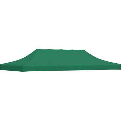 Partyzelt-Dach 6x3 m Grün 270 g/m²