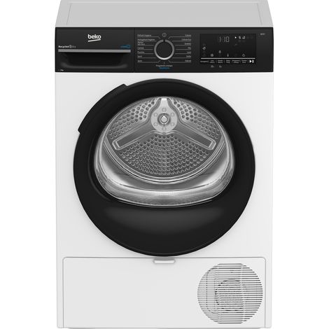 Beko BMEPT491SBI: Asciugatrice 9kg, Classe C, motore inverter. Posizionamento dell'apparecchio: Libera installazione, Tipo di carica: Caricamento frontale, Sistema di asciugatura: Pompa di calore. ... (1/5)