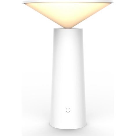 Mini lampe avec interrupteur tactile et chargement USB, veilleuse rechargeable à intensité variable (1/5)