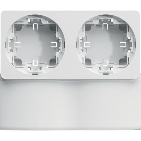 Support double appareillage saillie ateha pour ATA12x50 Pure (ATA125929016)