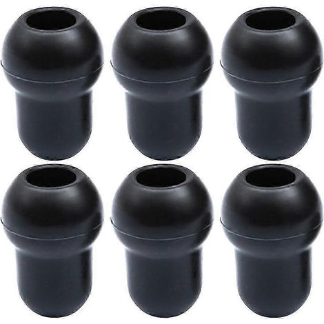 Lot de 6 embouts auriculaires universels de rechange pour stéthoscope, en silicone professionnel. (1/4)