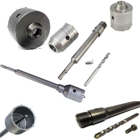 8 pcs Kit Extension Forets 1pcs Rallonge Flexible Tournevis et 105° Tournevis Flexible 3 pcs Porte-Embouts Pivotant 3 pcs angle Socket Adapter 1/4" 3/8" 1/2"