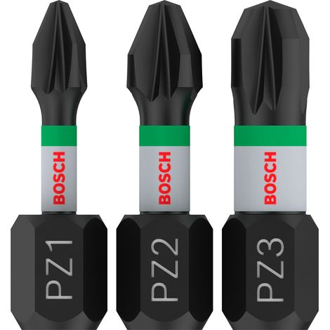 Bosch Accessories 2608522471 Kreuzschlitz-Bit 1 Stück Kreuzschlitz Pozidriv (1/4)