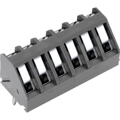 PTR Hartmann 50300020041F Schraubklemmblock 1.50 mm² Polzahl 2 Grau 1 St.