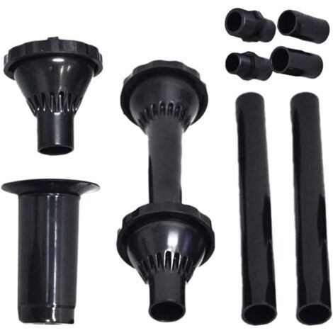 9Pcs petit kit de buse de fontaine, pointe de buse de fontaine kit de tête de fontaine kit de buse de pompe de fontaine 3 options de buses kit de buse de fontaine kit de buse de pompe d'étang